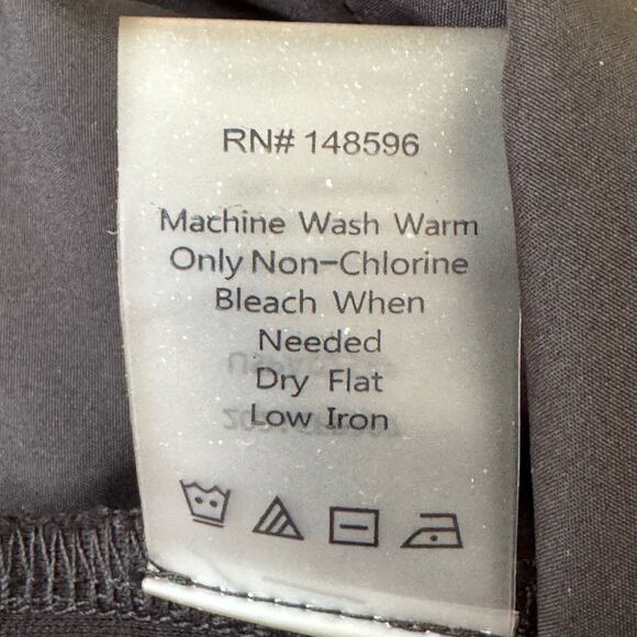 Universal Standard Pants Women MP (18P-20P) Black Capri Mid-Rise Pockets Stretch - Picture 14 of 15